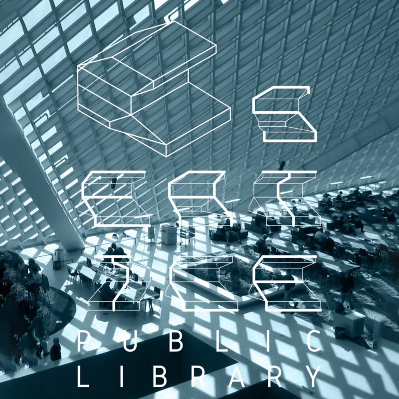 Identidad sobre fondo de libreria